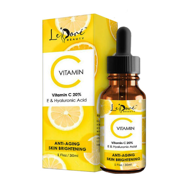 سرم پوست لدور بیوتی مدل ویتامین سی کد anti aging حجم 30 میلی لیتر
